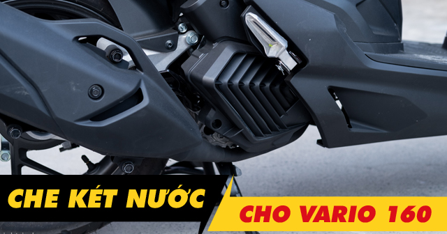 Có nên gắn che két nước cho xe Vario 160 hay không?