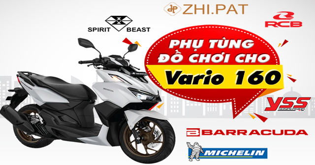 Mới mua xe Honda Vario 160 nên độ gì đầu tiên?