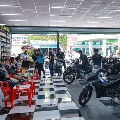 Phuộc RCB C Series ty vàng cho Honda Wave, Dream, Future chính hãng
