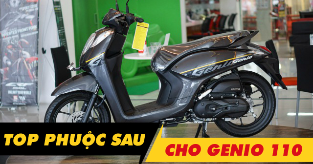 Top 3 phuộc sau xe Genio 110 bán chạy 32Wing32 năm 2026