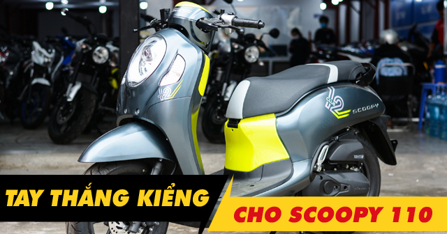Top 3 tay thắng kiểng đẹp cho Scoopy 110 bán chạy 32Wing32