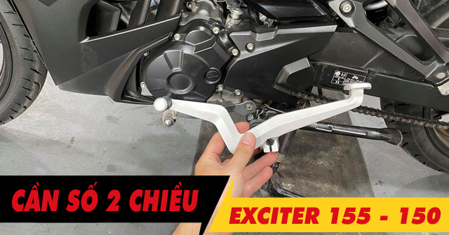Có nên thay cần số 2 chiều cho xe Yamaha Exciter 155 - 150?