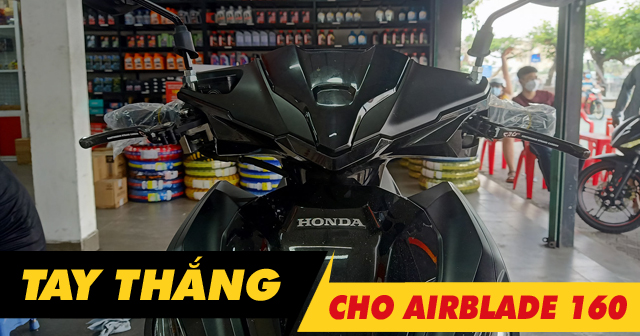 Top 5 tay thắng AirBlade 160 độ kiểng bán chạy 32Wing32 năm 2026
