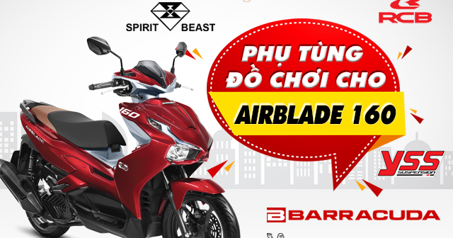 Tư vấn dàn chân xe AB 160 độ như thế nào đẹp? 