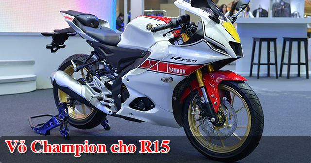 Vỏ Champion cho xe R15 nên chọn loại nào bám đường tốt?
