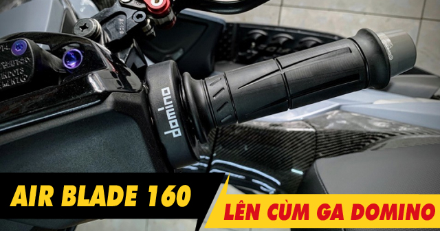 Xe AB 160 thay cùm tăng tốc Domino có phù hợp?