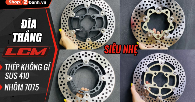 Tổng hợp đĩa thắng LCM cho xe máy bán chạy tại 32Wing32