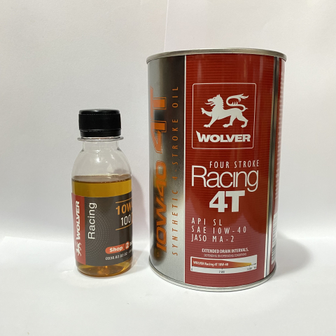 Nhớt chiết lẻ Wolver Racing Synthetic 10W40 (100ml)