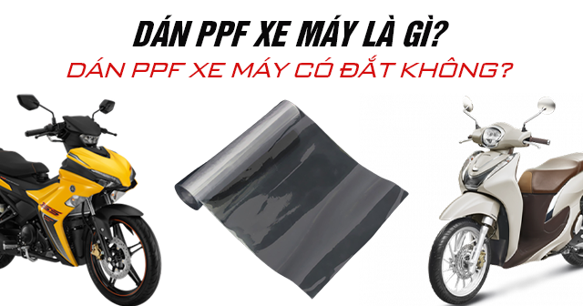 Dán PPF xe máy là gì? Có đắt không?
