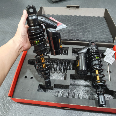 Phuộc RCB VS ty vàng cho AB 4val, AB160 chính hãng
