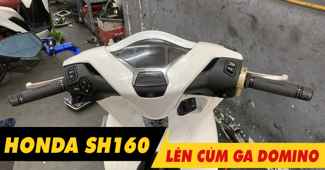 Tổng hợp cùm tăng tốc Domino cho xe SH160i mới 2026