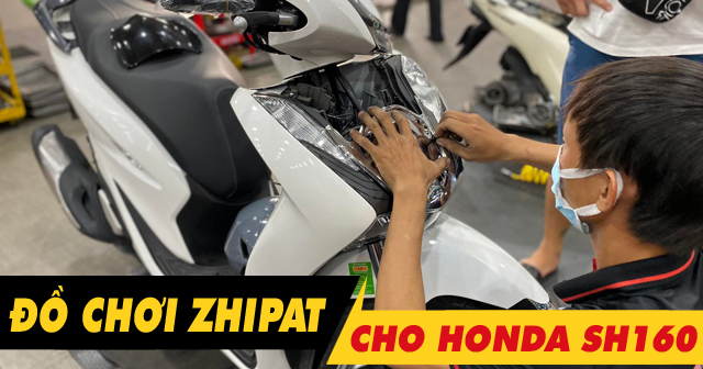Tổng hợp phụ kiện Zhipat cho SH160i bán chạy 32Wing32 năm 2026