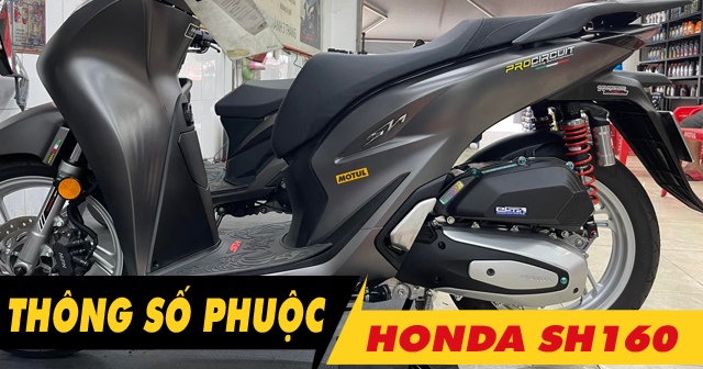 Top 6 phuộc sau SH160i dưới 5 triệu tốt đang bán tại 32Wing32