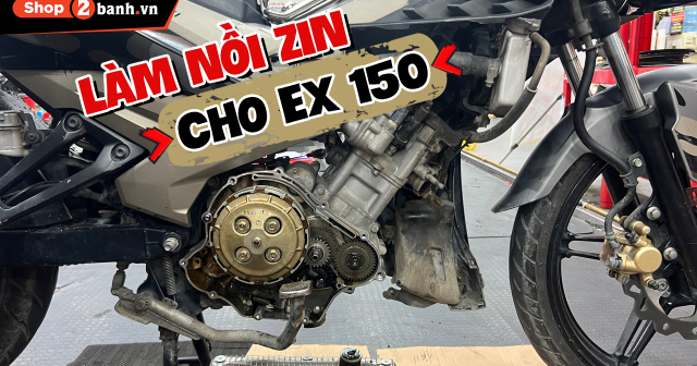 Làm nồi xe Exciter 150 giá bao nhiêu? Nên làm ở đâu uy tín TPHCM?