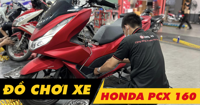 Top 6 đồ chơi xe PCX 160 bán chạy 32Wing32 năm 2026