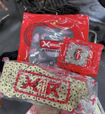 Bộ nhông sên dĩa X1R cho Winner (122L, Đen)