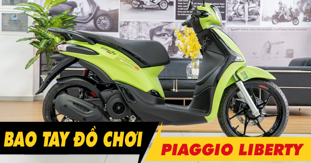 Top 5 bao tay Piaggio Liberty đẹp bán chạy 2026 tại 32Wing32