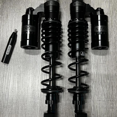 Phuộc Nitron bình dầu Full Black cho SHVN (chính hãng Việt Nam)
