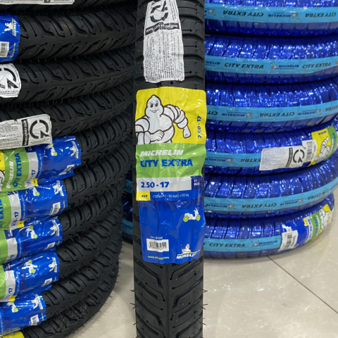 Vỏ có ruột Michelin City Extra 2.50-17 43P