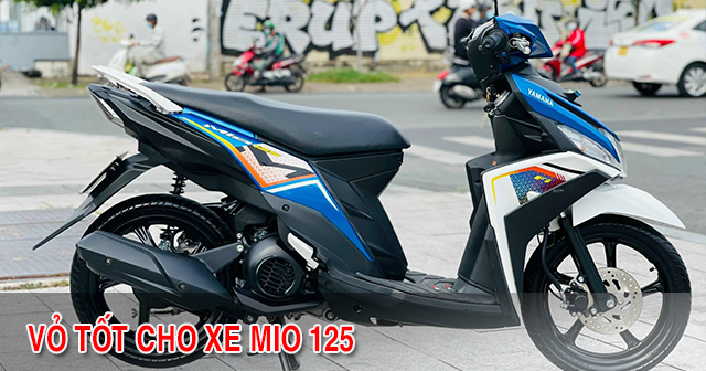 Chọn mua vỏ xe Mio 125 nên thay vỏ loại nào tốt?