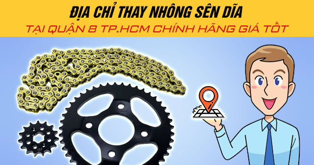 Địa chỉ thay nhông sên dĩa tại Phường Bình Đông chính hãng giá tốt