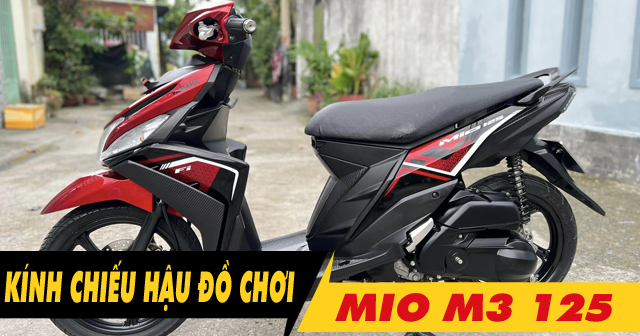 Top 6 kính chiếu hậu đẹp cho Mio M3 125 bán chạy 32Wing32