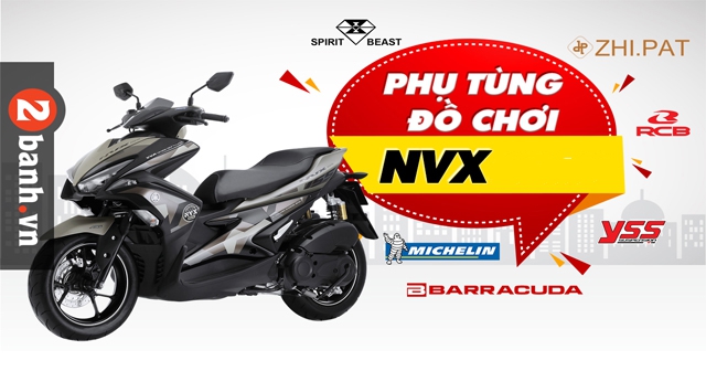 Top 5 đồ chơi xe NVX bán chạy 32Wing32 năm 2026