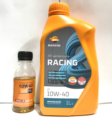 Nhớt chiết lẻ Repsol Racing 10W40 (100ml)