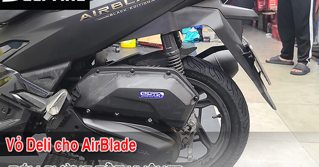 Vỏ Deli Urban Grip cho xe AirBlade có bám đường tốt không? 