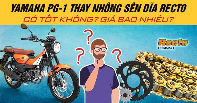 Yamaha PG-1 thay nhông sên dĩa Recto có tốt không? Giá bao nhiêu?