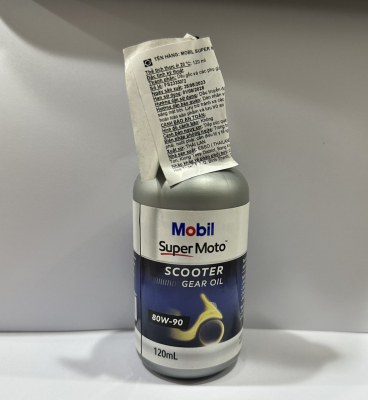 Nhớt Lap (Nhớt Hộp Số) Xe Ga Mobil Super Moto 80W90 120ml