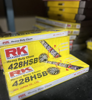Sên RK vàng đen 428HSB - 132L chính hãng