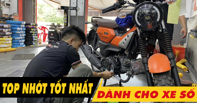 Top 6 nhớt tốt cho xe số bán chạy 32Wing32 năm 2026