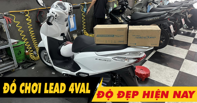 Những món đồ chơi xe Lead 4 Val độ đẹp hiện nay