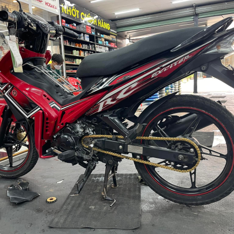 Bộ Nhông sên dĩa Light cho Yamaha Exciter 135 đời 4 số 2006 - 2010