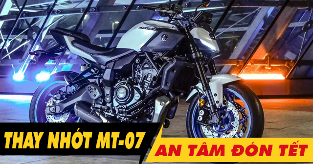 Chọn dầu nhớt tốt cho Yamaha MT-07 thay dịp cuối năm an tâm đón tết 2026