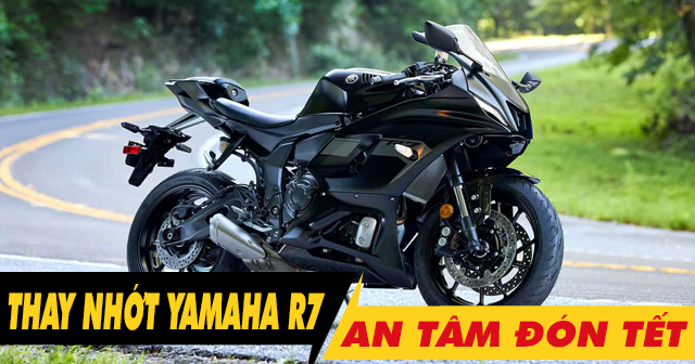 Chọn dầu nhớt tốt cho Yamaha R7 thay dịp cuối năm an tâm đón tết 2026