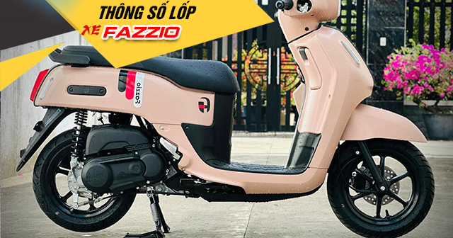 Thông số lốp xe Fazzio bao nhiêu? Thay vỏ nào phù hợp?