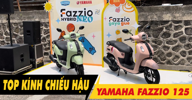 Top 5 kính chiếu hậu đẹp cho Fazzio 125 bán chạy 32Wing32