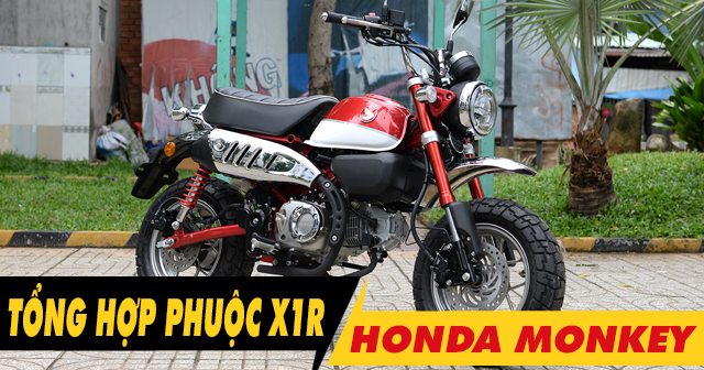 Phuộc X1R cho xe Honda Monkey loại nào chạy nhún êm?