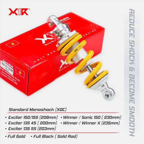 Phuộc X1R Standard cho Winner, Sonic chính hãng