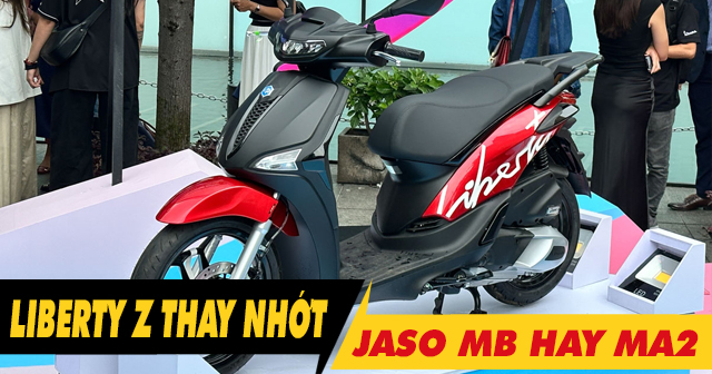 Piaggio Liberty Z nên chọn nhớt Jaso MB hay Jaso MA2 là phù hợp?