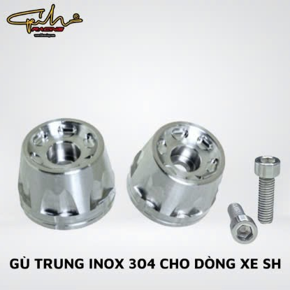 Gù inox GH Racing cho SH, Future, Lead, Exciter, Winner,...