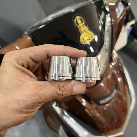 Gù inox GH Racing cho SH, Future, Lead, Exciter, Winner,...