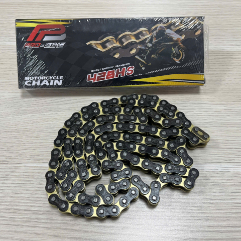 Bộ nhông sên dĩa Pro-Bike tán đúc vàng đen cho Exciter 150 (42T) 428HS