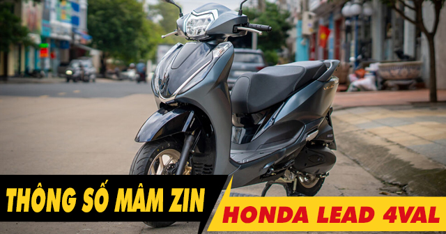 Thông số mâm zin Lead 4val là bao nhiêu?