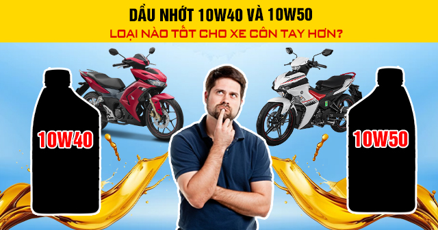 Trang Chủ 32WIN.com Khuyến Mãi 246k 10W40 và 10W50 loại nào tốt cho xe côn tay hơn?