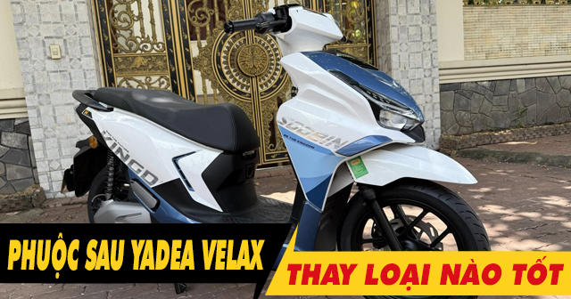 Nên chọn mua phuộc sau xe điện Yadea Velax loại nào tốt?