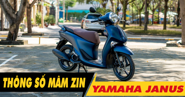 Thông số mâm zin Yamaha Janus là bao nhiêu inch?