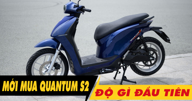 Mới mua xe điện Datbike Quantum S2 nên độ gì đầu tiên?